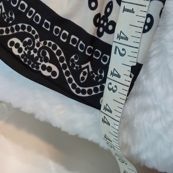 Studio West Apparel Woman's Blue & Black Long Summer Dress sz‎  L NWT - Picture 7 of 9